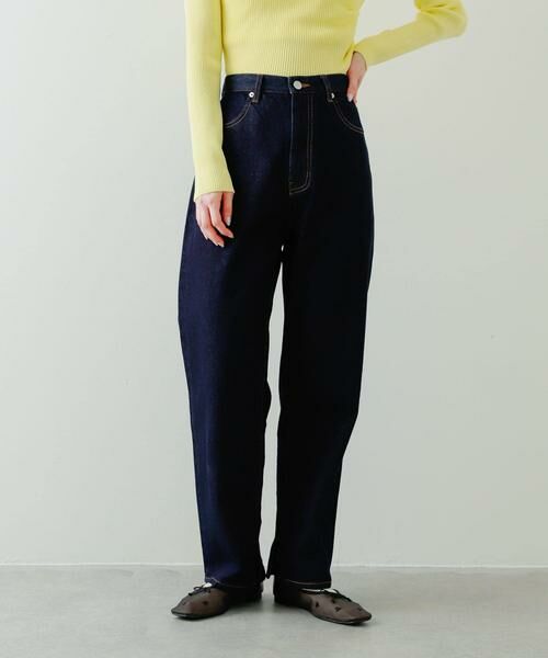 SENSE OF PLACE by URBAN RESEARCH / センスオブプレイス バイ アーバンリサーチ デニムパンツ | ハイウエストストレートデニム | 詳細30
