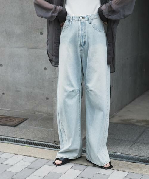 SENSE OF PLACE by URBAN RESEARCH / センスオブプレイス バイ アーバンリサーチ デニムパンツ | カーブデニム | 詳細1