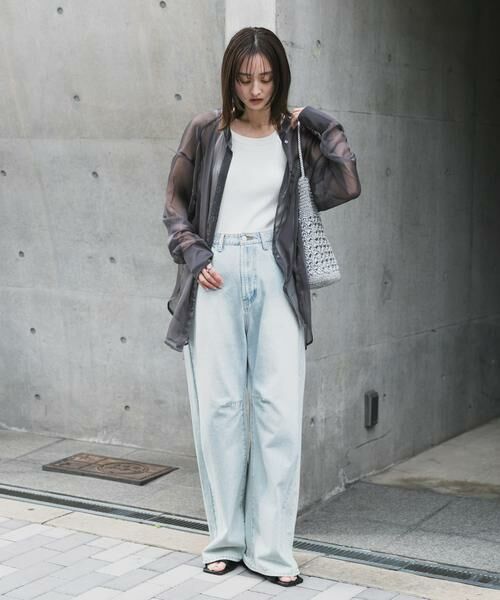 SENSE OF PLACE by URBAN RESEARCH / センスオブプレイス バイ アーバンリサーチ デニムパンツ | カーブデニム | 詳細3