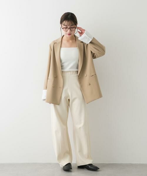 SENSE OF PLACE by URBAN RESEARCH / センスオブプレイス バイ アーバンリサーチ その他パンツ | ポンチカーブパンツ | 詳細4