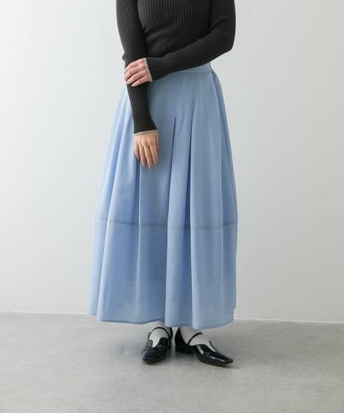 SENSE OF PLACE by URBAN RESEARCH / センスオブプレイス バイ アーバンリサーチ スカート | タックボリュームコクーンスカート | 詳細4