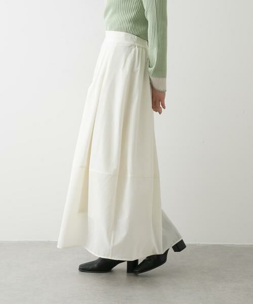 SENSE OF PLACE by URBAN RESEARCH / センスオブプレイス バイ アーバンリサーチ スカート | タックボリュームコクーンスカート | 詳細15