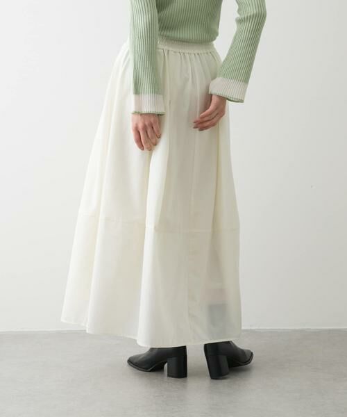 SENSE OF PLACE by URBAN RESEARCH / センスオブプレイス バイ アーバンリサーチ スカート | タックボリュームコクーンスカート | 詳細17