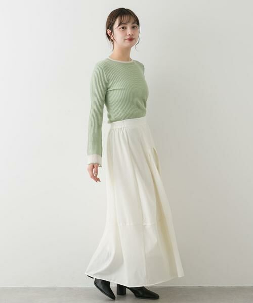 SENSE OF PLACE by URBAN RESEARCH / センスオブプレイス バイ アーバンリサーチ スカート | タックボリュームコクーンスカート | 詳細20