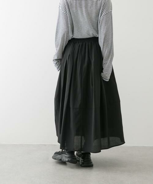 SENSE OF PLACE by URBAN RESEARCH / センスオブプレイス バイ アーバンリサーチ スカート | タックボリュームコクーンスカート | 詳細25