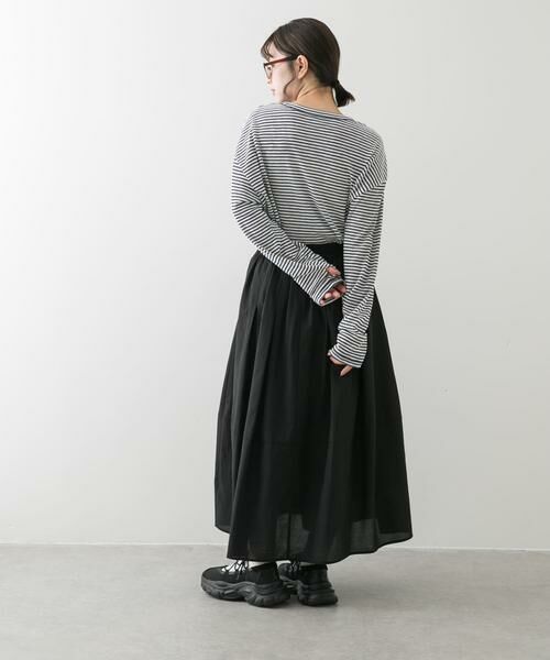 SENSE OF PLACE by URBAN RESEARCH / センスオブプレイス バイ アーバンリサーチ スカート | タックボリュームコクーンスカート | 詳細27