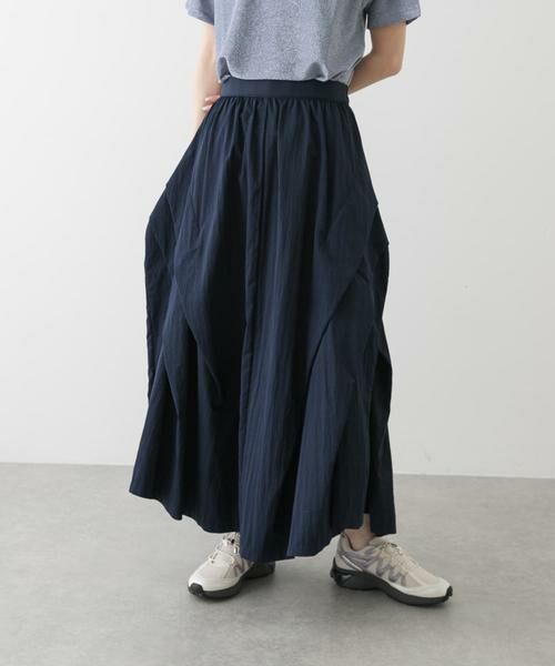 SENSE OF PLACE by URBAN RESEARCH / センスオブプレイス バイ アーバンリサーチ スカート | サイドタックギャザースカート | 詳細1