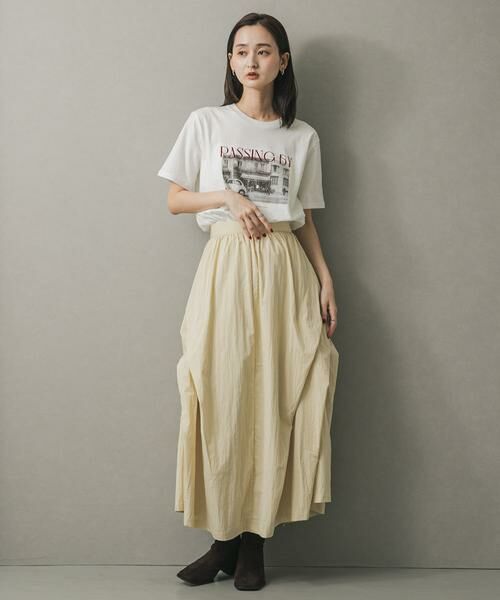 SENSE OF PLACE by URBAN RESEARCH / センスオブプレイス バイ アーバンリサーチ スカート | サイドタックギャザースカート | 詳細23