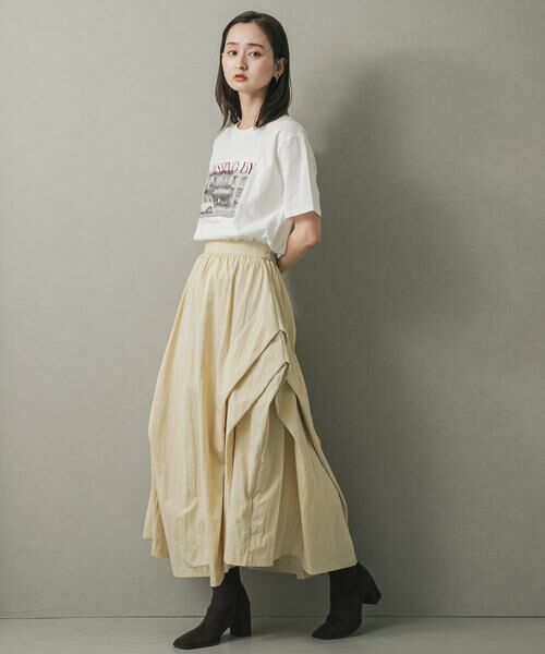 SENSE OF PLACE by URBAN RESEARCH / センスオブプレイス バイ アーバンリサーチ スカート | サイドタックギャザースカート | 詳細24