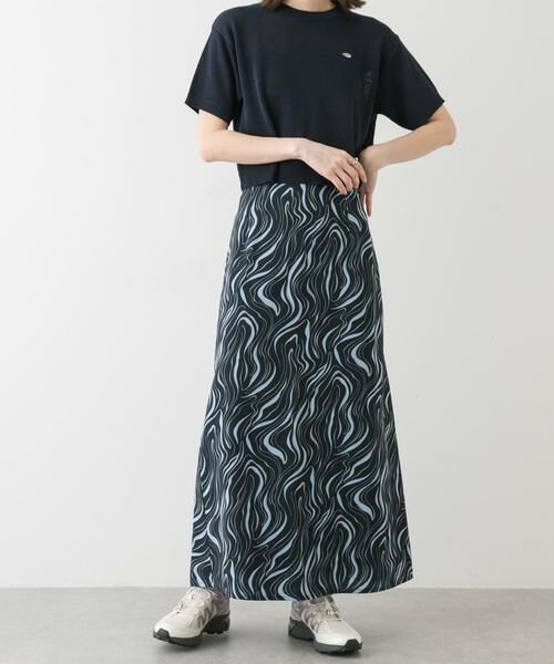 SENSE OF PLACE by URBAN RESEARCH / センスオブプレイス バイ アーバンリサーチ スカート | マーブルパターンナロースカート | 詳細1