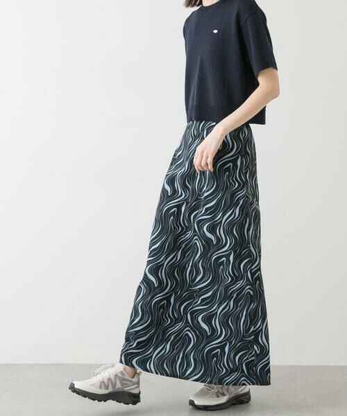 SENSE OF PLACE by URBAN RESEARCH / センスオブプレイス バイ アーバンリサーチ スカート | マーブルパターンナロースカート | 詳細2