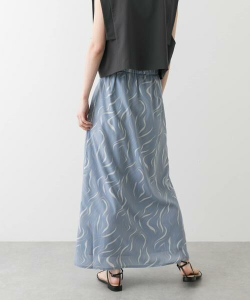 SENSE OF PLACE by URBAN RESEARCH / センスオブプレイス バイ アーバンリサーチ スカート | マーブルパターンナロースカート | 詳細9
