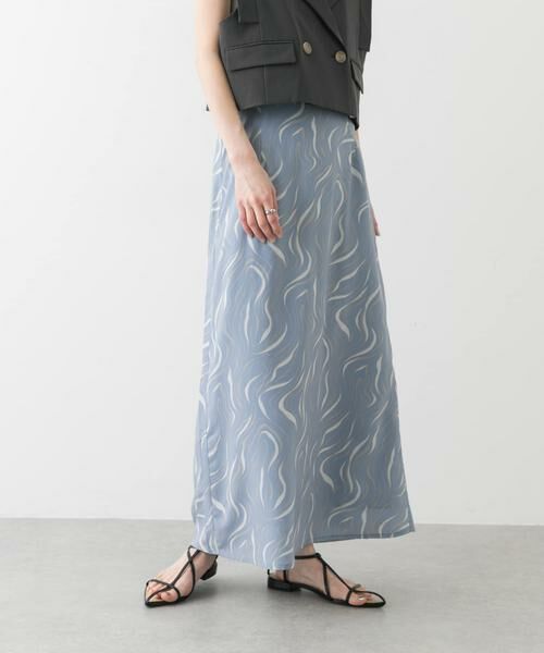 SENSE OF PLACE by URBAN RESEARCH/センスオブプレイス バイ アーバンリサーチ マーブルパターンナロースカート パープル系その他 S SENSE OF PLACE by URBAN RESEARCH/センスオブプレイス バイ アーバンリサーチ マーブルパターンナロースカート パープル系その他 S