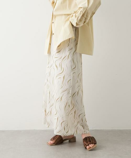 SENSE OF PLACE by URBAN RESEARCH / センスオブプレイス バイ アーバンリサーチ スカート | マーブルパターンナロースカート | 詳細19