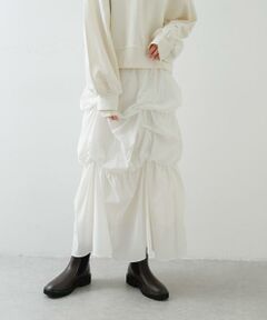 SENSE OF PLACE by URBAN RESEARCH / センスオブプレイス バイ アーバンリサーチ スカート | バルーンタックティアードスカート