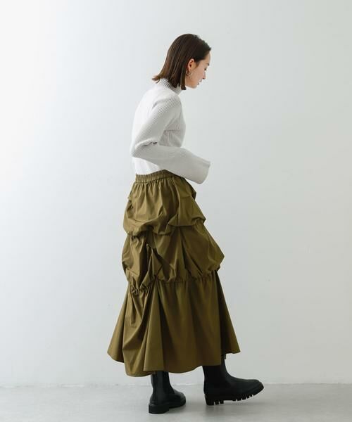 SENSE OF PLACE by URBAN RESEARCH / センスオブプレイス バイ アーバンリサーチ スカート | バルーンタックティアードスカート | 詳細4