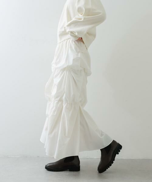 SENSE OF PLACE by URBAN RESEARCH / センスオブプレイス バイ アーバンリサーチ スカート | バルーンタックティアードスカート | 詳細24