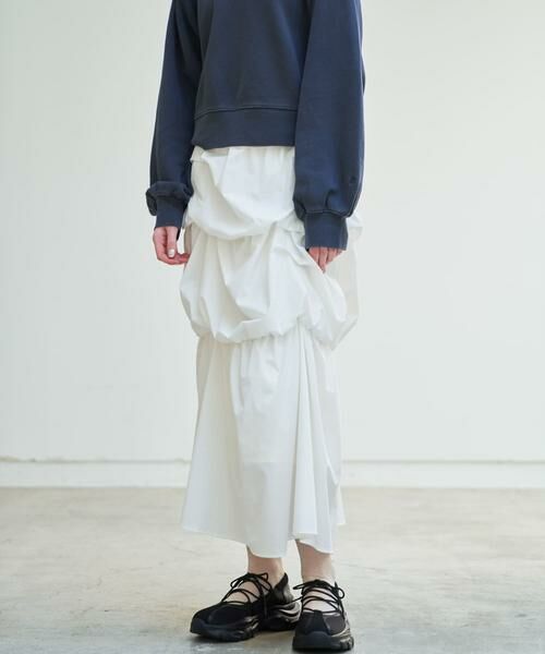 SENSE OF PLACE by URBAN RESEARCH / センスオブプレイス バイ アーバンリサーチ スカート | バルーンタックティアードスカート | 詳細15