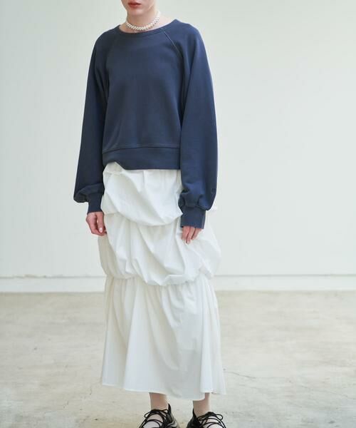 SENSE OF PLACE by URBAN RESEARCH / センスオブプレイス バイ アーバンリサーチ スカート | バルーンタックティアードスカート | 詳細16