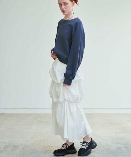 SENSE OF PLACE by URBAN RESEARCH / センスオブプレイス バイ アーバンリサーチ スカート | バルーンタックティアードスカート | 詳細17