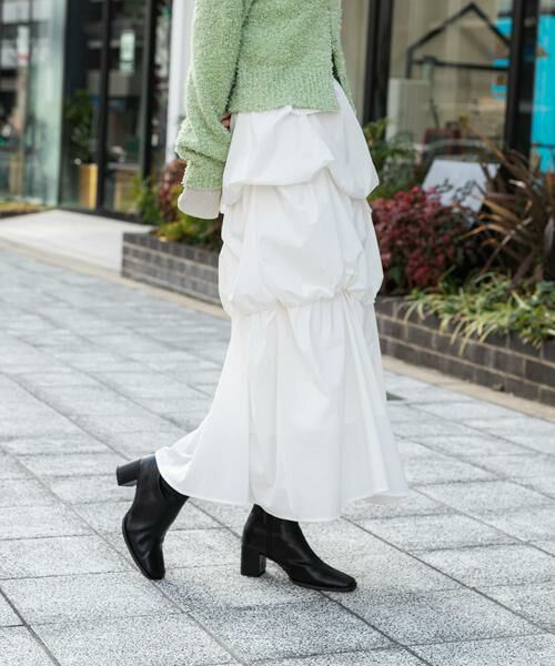 SENSE OF PLACE by URBAN RESEARCH / センスオブプレイス バイ アーバンリサーチ スカート | バルーンタックティアードスカート | 詳細21