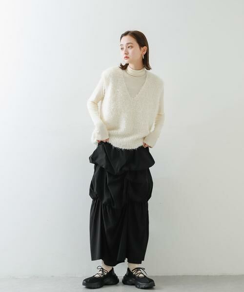 SENSE OF PLACE by URBAN RESEARCH / センスオブプレイス バイ アーバンリサーチ スカート | バルーンタックティアードスカート | 詳細30