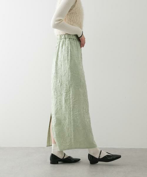 SENSE OF PLACE by URBAN RESEARCH / センスオブプレイス バイ アーバンリサーチ スカート | シャイニークリンクルイージースカート | 詳細1