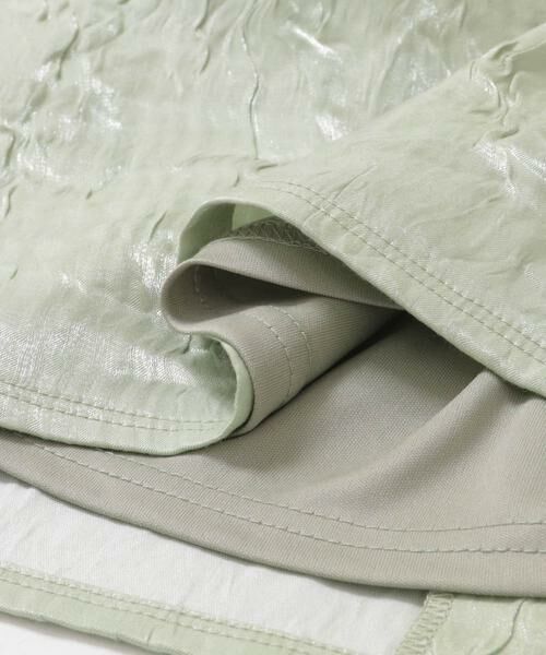 SENSE OF PLACE by URBAN RESEARCH / センスオブプレイス バイ アーバンリサーチ スカート | シャイニークリンクルイージースカート | 詳細10