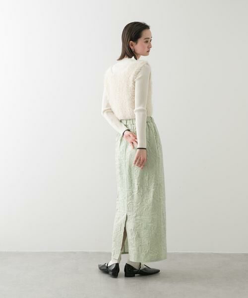 SENSE OF PLACE by URBAN RESEARCH / センスオブプレイス バイ アーバンリサーチ スカート | シャイニークリンクルイージースカート | 詳細4