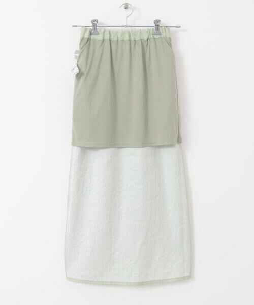SENSE OF PLACE by URBAN RESEARCH / センスオブプレイス バイ アーバンリサーチ スカート | シャイニークリンクルイージースカート | 詳細9