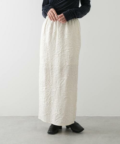 SENSE OF PLACE by URBAN RESEARCH / センスオブプレイス バイ アーバンリサーチ スカート | シャイニークリンクルイージースカート | 詳細12
