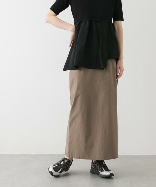 SENSE OF PLACE by URBAN RESEARCH / センスオブプレイス バイ アーバンリサーチ スカート | 『WEB/一部店舗限定サイズ』ストレッチサスツキハイウエストスカート | 詳細1
