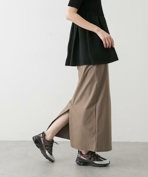 SENSE OF PLACE by URBAN RESEARCH / センスオブプレイス バイ アーバンリサーチ スカート | 『WEB/一部店舗限定サイズ』ストレッチサスツキハイウエストスカート | 詳細3