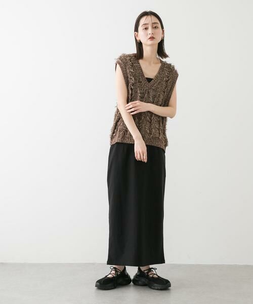 SENSE OF PLACE by URBAN RESEARCH / センスオブプレイス バイ アーバンリサーチ スカート | 『WEB/一部店舗限定サイズ』ストレッチサスツキハイウエストスカート | 詳細21
