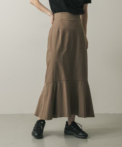 SENSE OF PLACE by URBAN RESEARCH / センスオブプレイス バイ アーバンリサーチ スカート | 『WEB/一部店舗限定サイズ』ストレッチハイウエストマーメイドスカート | 詳細1