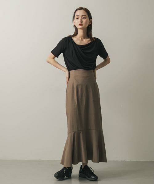 SENSE OF PLACE by URBAN RESEARCH / センスオブプレイス バイ アーバンリサーチ スカート | 『WEB/一部店舗限定サイズ』ストレッチハイウエストマーメイドスカート | 詳細3