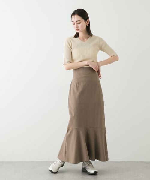 SENSE OF PLACE by URBAN RESEARCH / センスオブプレイス バイ アーバンリサーチ スカート | 『WEB/一部店舗限定サイズ』ストレッチハイウエストマーメイドスカート | 詳細7