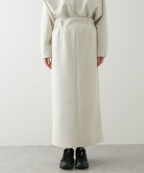 SENSE OF PLACE by URBAN RESEARCH / センスオブプレイス バイ アーバンリサーチ スカート | ダンボールカットストレートスカート | 詳細22