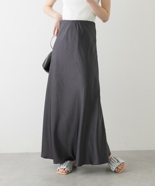 SENSE OF PLACE by URBAN RESEARCH / センスオブプレイス バイ アーバンリサーチ スカート | 『一部WEB限定カラー』ナローサテンスカート | 詳細29