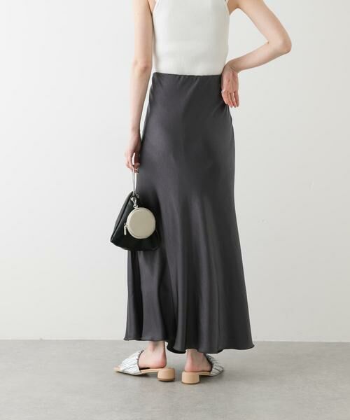 SENSE OF PLACE by URBAN RESEARCH / センスオブプレイス バイ アーバンリサーチ スカート | 『一部WEB限定カラー』ナローサテンスカート | 詳細30