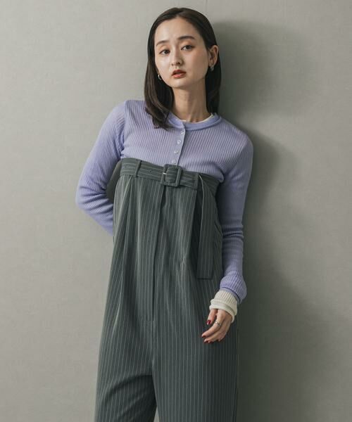 SENSE OF PLACE by URBAN RESEARCH / センスオブプレイス バイ アーバンリサーチ サロペット・オールインワン | 2WAYベルトツキベアパンツ | 詳細11