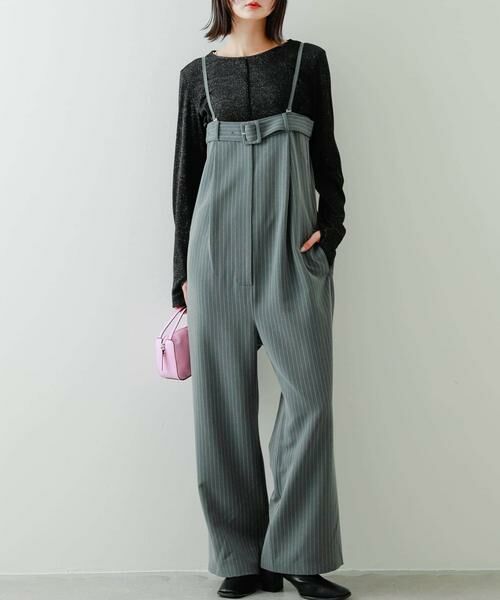 SENSE OF PLACE by URBAN RESEARCH / センスオブプレイス バイ アーバンリサーチ サロペット・オールインワン | 2WAYベルトツキベアパンツ | 詳細17