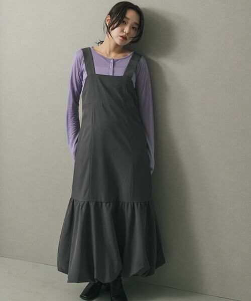 SENSE OF PLACE by URBAN RESEARCH / センスオブプレイス バイ アーバンリサーチ ワンピース | バルーンヘムジャンスカ | 詳細18