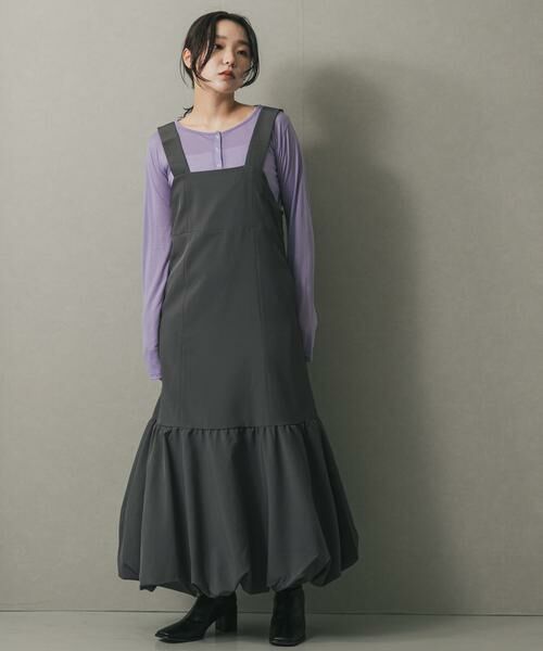 SENSE OF PLACE by URBAN RESEARCH / センスオブプレイス バイ アーバンリサーチ ワンピース | バルーンヘムジャンスカ | 詳細19