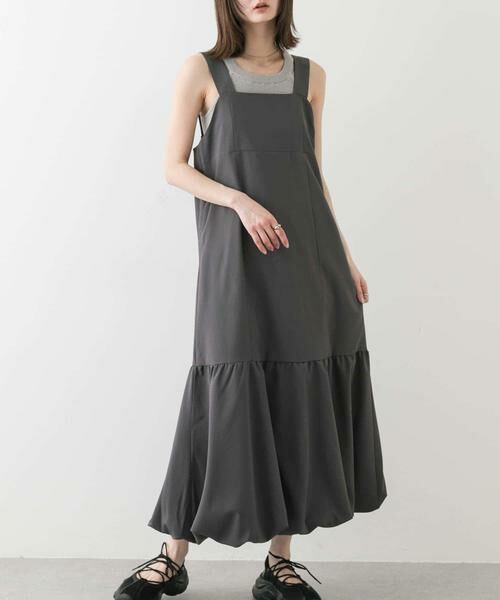 SENSE OF PLACE by URBAN RESEARCH / センスオブプレイス バイ アーバンリサーチ ワンピース | バルーンヘムジャンスカ | 詳細24