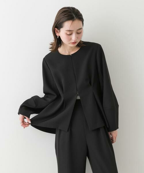 SENSE OF PLACE by URBAN RESEARCH / センスオブプレイス バイ アーバンリサーチ ワンピース | ウエストタックジャケットセットアップ | 詳細1