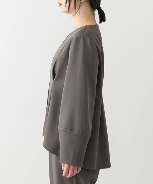 SENSE OF PLACE by URBAN RESEARCH / センスオブプレイス バイ アーバンリサーチ ワンピース | ウエストタックジャケットセットアップ | 詳細19