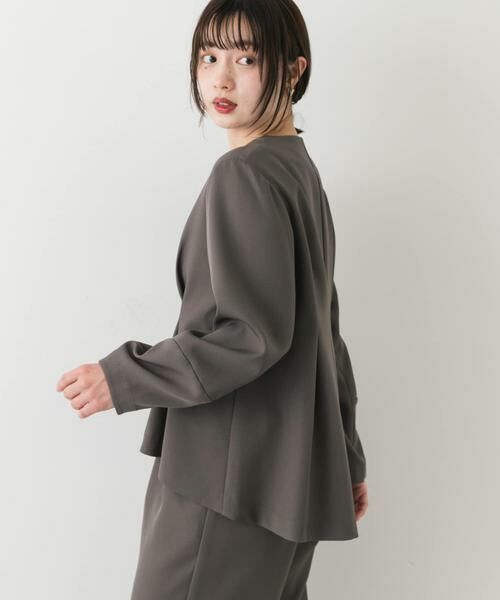 SENSE OF PLACE by URBAN RESEARCH / センスオブプレイス バイ アーバンリサーチ ワンピース | ウエストタックジャケットセットアップ | 詳細11