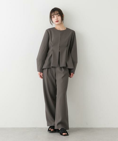 SENSE OF PLACE by URBAN RESEARCH / センスオブプレイス バイ アーバンリサーチ ワンピース | ウエストタックジャケットセットアップ | 詳細15