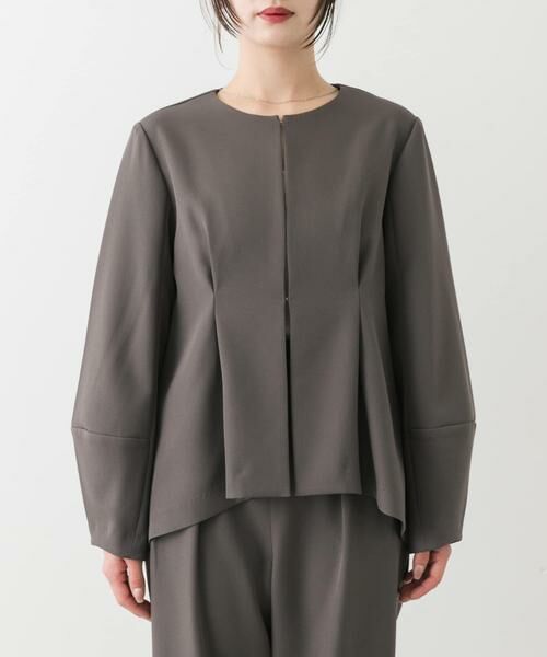 SENSE OF PLACE by URBAN RESEARCH / センスオブプレイス バイ アーバンリサーチ ワンピース | ウエストタックジャケットセットアップ | 詳細18